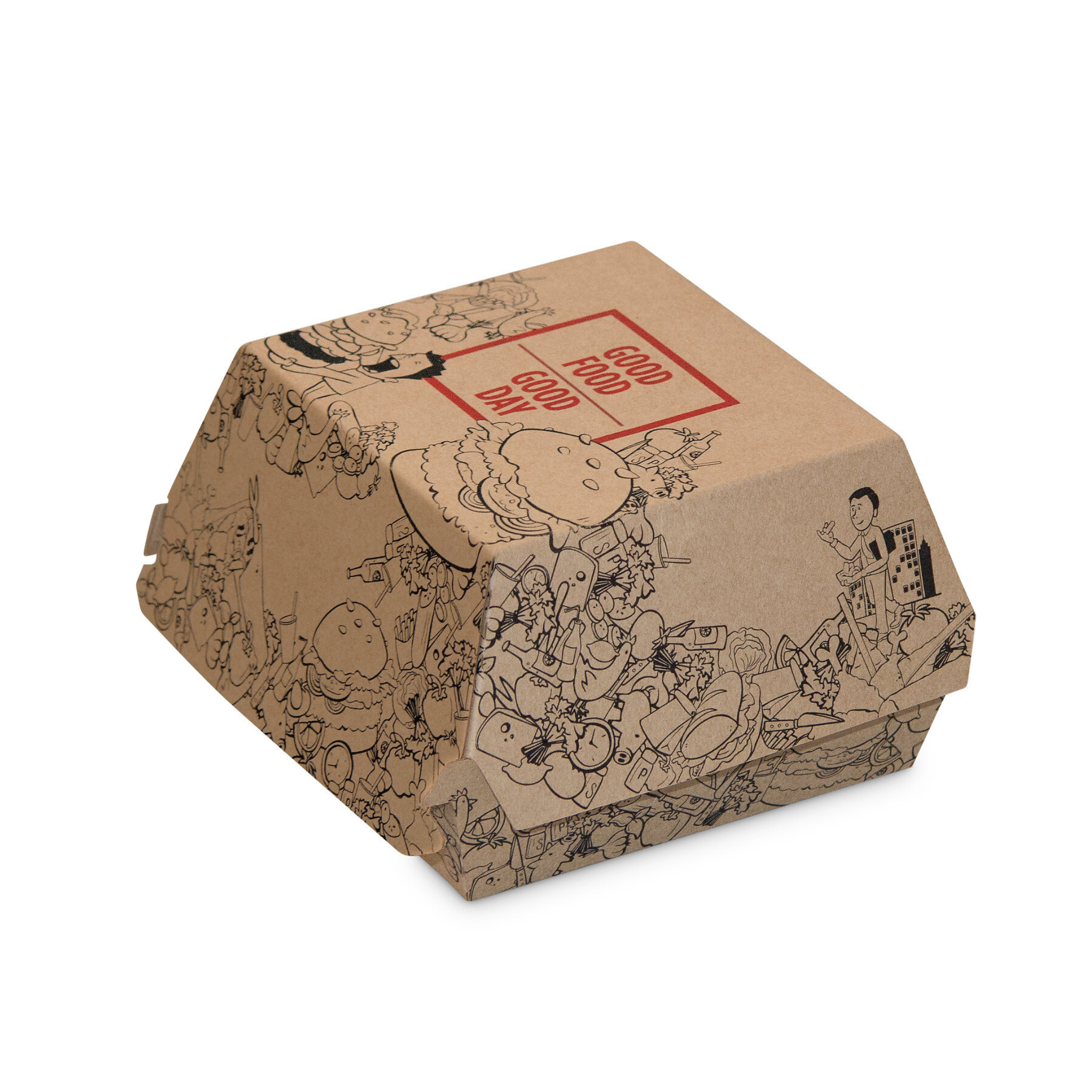 Burger Box 4 Inch